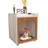 Mesa de Cabeceira Casinha de Cachorro/gato Pet Off White Freijomo - 5