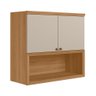 Armário Aéreo Duplo 80cm Selene Linea Brasil - 1