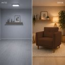 Ver imagem 7 de Poltrona Decorativa Aviv para Sala Escritório Recepção Luxo Linho Terracota Premium Easy Clean