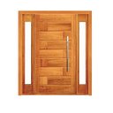 Ver imagem 1 de Porta Pivotante 713 Brotas com Visor Lateral Duplo - Madeira Maciça - Angelim:2,17m X 2,00m