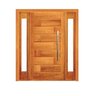 Porta Pivotante 713 Brotas com Visor Lateral Duplo - Madeira Maciça - Angelim:2,17m X 2,00m - 1