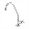 Torneira Cozinha Mesa Bica Móvel 1168 C-23 1/4 Volta Metal - 1