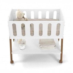Mini Berço Sissi Matic Branco Eco Wood 61360 Quarto Bebê - 3