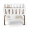 Mini Berço Sissi Matic Branco Eco Wood 61360 Quarto Bebê - 3