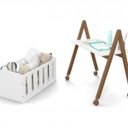 Ver imagem 4 de Mini Berço Sissi Matic Branco Eco Wood 61360 Quarto Bebê