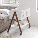 Ver imagem 2 de Mini Berço Sissi Matic Branco Eco Wood 61360 Quarto Bebê