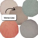 Ver imagem 5 de Capa de Almofada Redonda Boucle Diversas Cores 43cm- Verde Claro