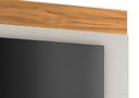 Ver imagem 4 de Rack com Painel Línio Freijó com Off White - MoveisAqui