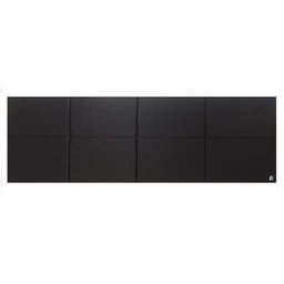 Cabeceira Cama Box Queen 8 Blocos Alce Couch Linho Chumbo 160cm - 2