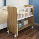 Ver imagem 2 de Mini Berço para Bebê Rubi Multifuncional Nicho Organizador - Nature