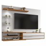Painel para Tv até 60 Polegadas 180cm Off White/freijó Trend com Lâmpada Led - 2