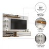 Painel para Tv Notável Nt1115 1,80m até 60” Off White Freijó - 6