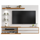 Ver imagem 2 de Painel para TV até 60 Polegadas 180cm NT1115 Off White/Freijó - Notável