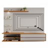 Painel para Tv Notável Nt1115 1,80m até 60” Off White Freijó - 8