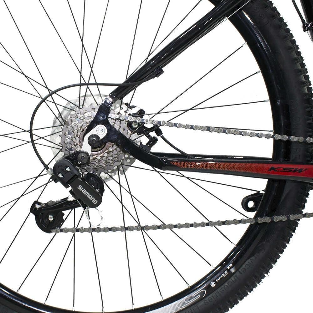 Bicicleta Aro 29 Ksw XLT 100 Câmbios Shimano 21v Freio a Disco Alumínio - 15 - 7