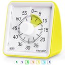 Ver imagem 1 de Secura Timer Visual de 60 Minutos para Sala de Aula e Estudo (amarelo)