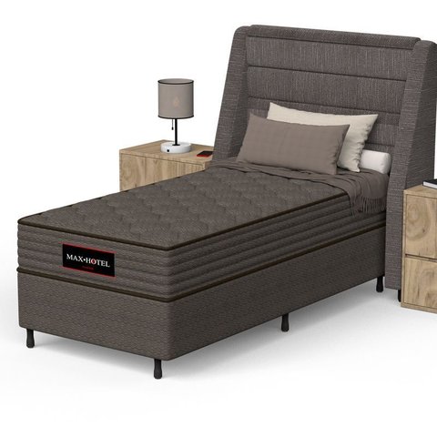 Conjunto Box Mola Ensacada Max Hotel Comfort Prodormir Solteiro