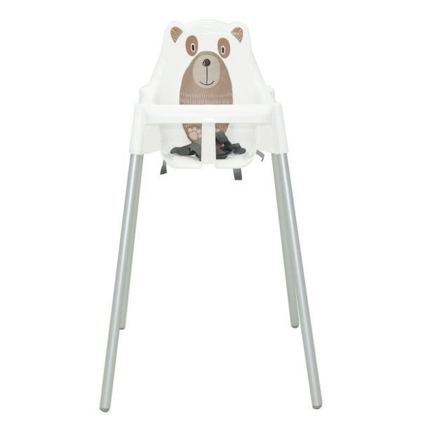 Cadeira Para Alimentação Infantil Teddy Em Polipropileno Branco - Tramontina - 1