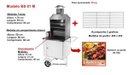Ver imagem 2 de Carrinho de Churrasco Branco Simples com Rodas Maciças