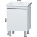 Ver imagem 2 de Balcão de Lavanderia com Tanque