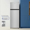 Ver imagem 7 de Geladeira Refrigerador Hq Defrost 290 Litros Prata Hq-290RDF