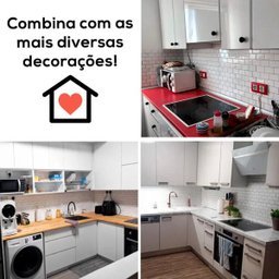 Painel Adesivo 3D Revestimento Parede Cinza Ceramica DIY - 3