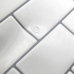 Painel Adesivo 3D Revestimento Parede Cinza Ceramica DIY - 4