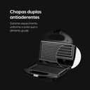 Ver imagem 4 de Sanduicheira Elgin Best Time 2 em 1 Grill 800W com Chapas Duplas 220V