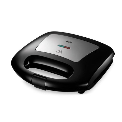 Sanduicheira Elgin Best Time 2 em 1 Grill 800W com Chapas Duplas 220V