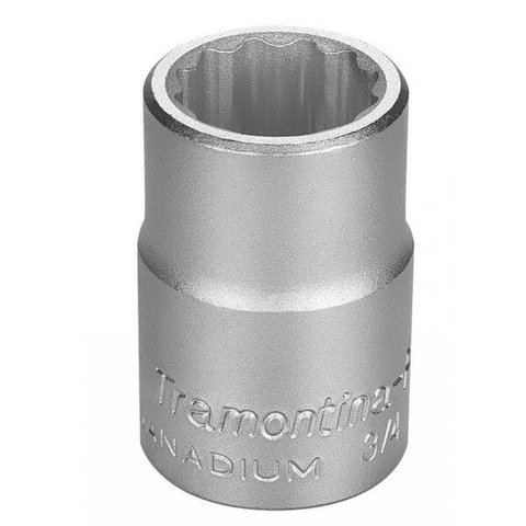 Soquete Estriado 1" Encaixe 3/4" Tramontina PRO