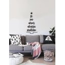 Ver imagem 2 de Árvore de Natal Palavras Lettering 0,54x1,03m: Fé, Paz, Amor, Alegria, Gratidão em Madeira Mdf