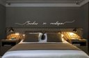 Ver imagem 1 de Sonhos se realizam 1,50x0,14m LETTERING em Madeira MDF Aplique de Parede - Branco
