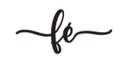 Ver imagem 1 de Fé Lettering 43x20cm em Madeira MDF Apliques de Parede