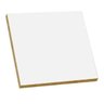 MDF Duratex 06mm 275cmx183cmx0,6cm Branco Diamante Cristallo - 1