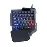 Teclado Gamer Rgb Uma Mão Semi Mecânico Jogos Usb - 3