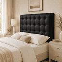 Ver imagem 2 de Cabeceira Ana Estofada Corino p/ Cama Box Casal Queen 160cm Quarto