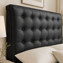 Ver imagem 3 de Cabeceira Ana Estofada Corino p/ Cama Box Casal Queen 160cm Quarto