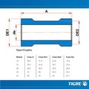 Ver imagem 4 de Luva Soldável Cpvc Correr Aquatherm para Condução de Canos Tubo Água Quente Predial 3/4" 22mm