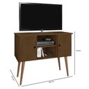 Ver imagem 3 de Rack / Mesinha / Estante para Tv com Pés Palito Viena: Canela