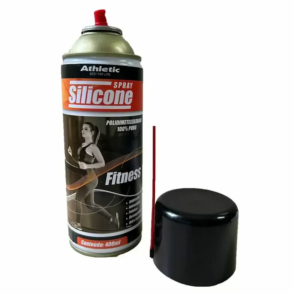 Silicone Spray Athletic 400ml para Esteiras e Equipamentos - 3