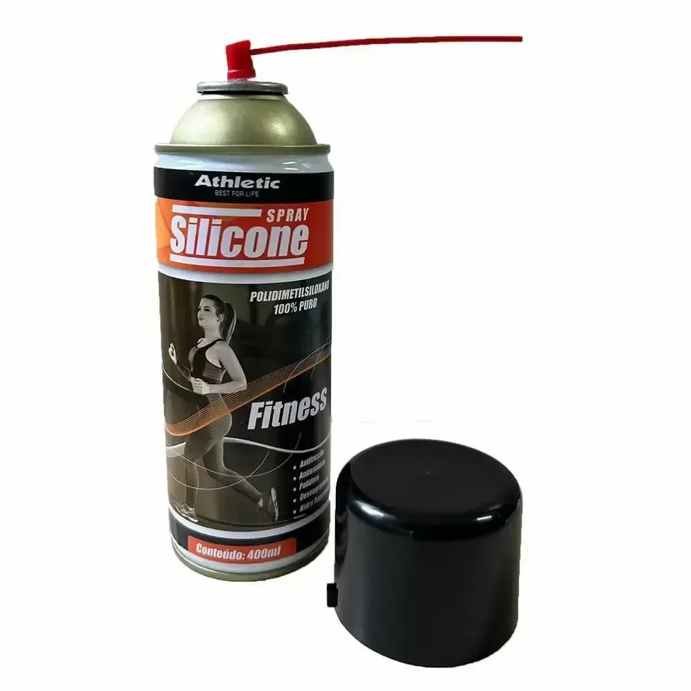 Silicone Spray Athletic 400ml para Esteiras e Equipamentos - 5