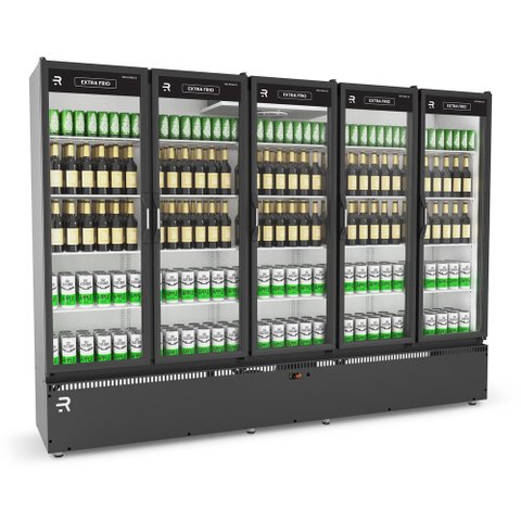 Auto Serviço Vanguard Comercial Extra Frio Carnes e Bebidas 5 Portas Asvef5 -5 ºc 220v Refrimate