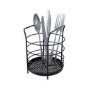 Ver imagem 1 de Porta Talheres Redondo com Fundo em Plástico - Stolf Preto