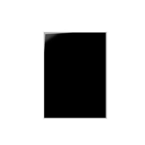 Placa plástica preto ( Laminado Pet) Micro TX IBRAP 290cmx125cm - 1