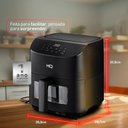 Ver mais imagens de Fritadeira sem Óleo Airfryer Hq 7 Litros Digital com Visor Preto Hq-af7ldl