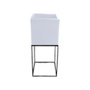 Ver imagem 6 de Vasos Planta Quadrado com Suporte 70 BGPLASTICOS V1030SM LILAS VIOLETA 008