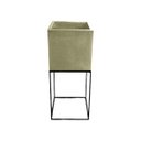 Ver imagem 1 de Vasos Planta Quadrado com Suporte 70 BGPLASTICOS V1030SM LILAS VIOLETA 008