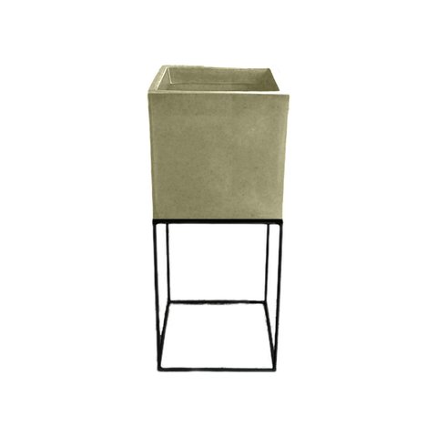 Vasos Planta Quadrado com Suporte 70 BGPLASTICOS V1030SM LILAS VIOLETA 008