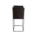 Ver imagem 3 de Vasos Planta Quadrado com Suporte 70 BGPLASTICOS V1030SM LILAS VIOLETA 008