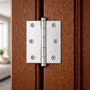 Ver imagem 4 de Folha de Porta Frisada R10s com 3 Dobradiças 3 1/2 Parafusos:mogno/60 Cm